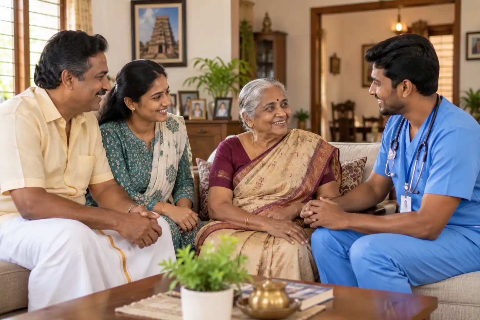 Family Reassurance and Home Care Support
